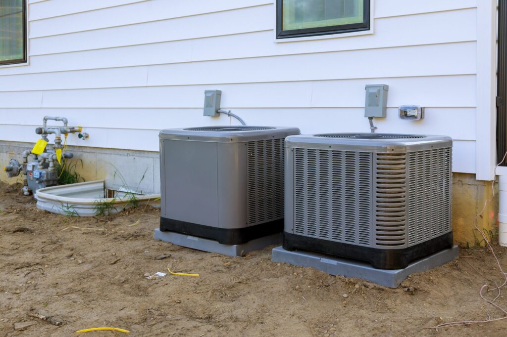 Maintenance & Repairs technicians repairing hvac