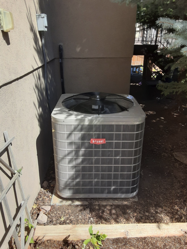 technicians working on AC