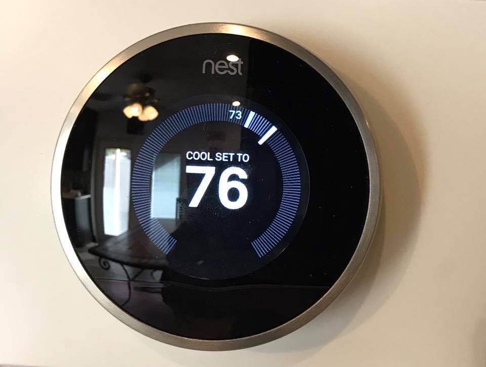 nest heat and air controller