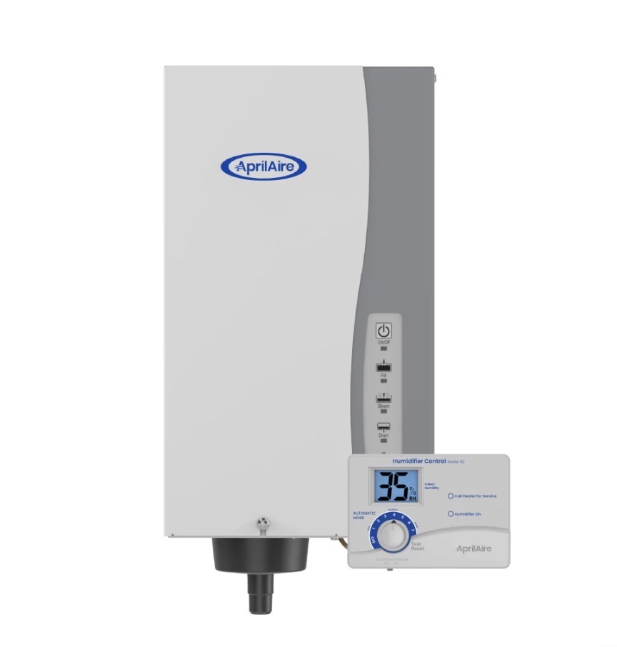 AprilAire whole-home steam humidifier unit